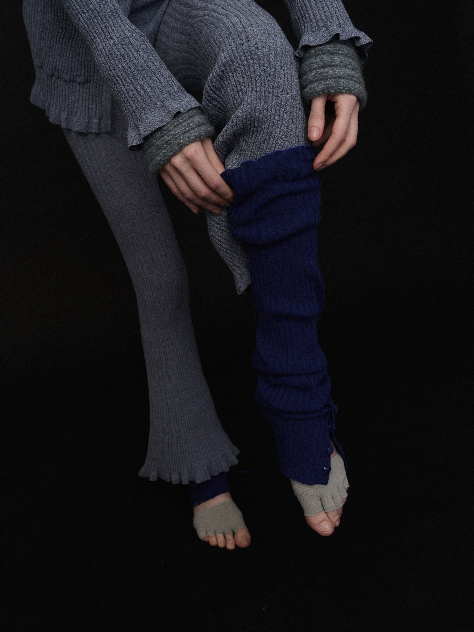 Day to Night wool - Ballerina overknee - o cloche code -  - 