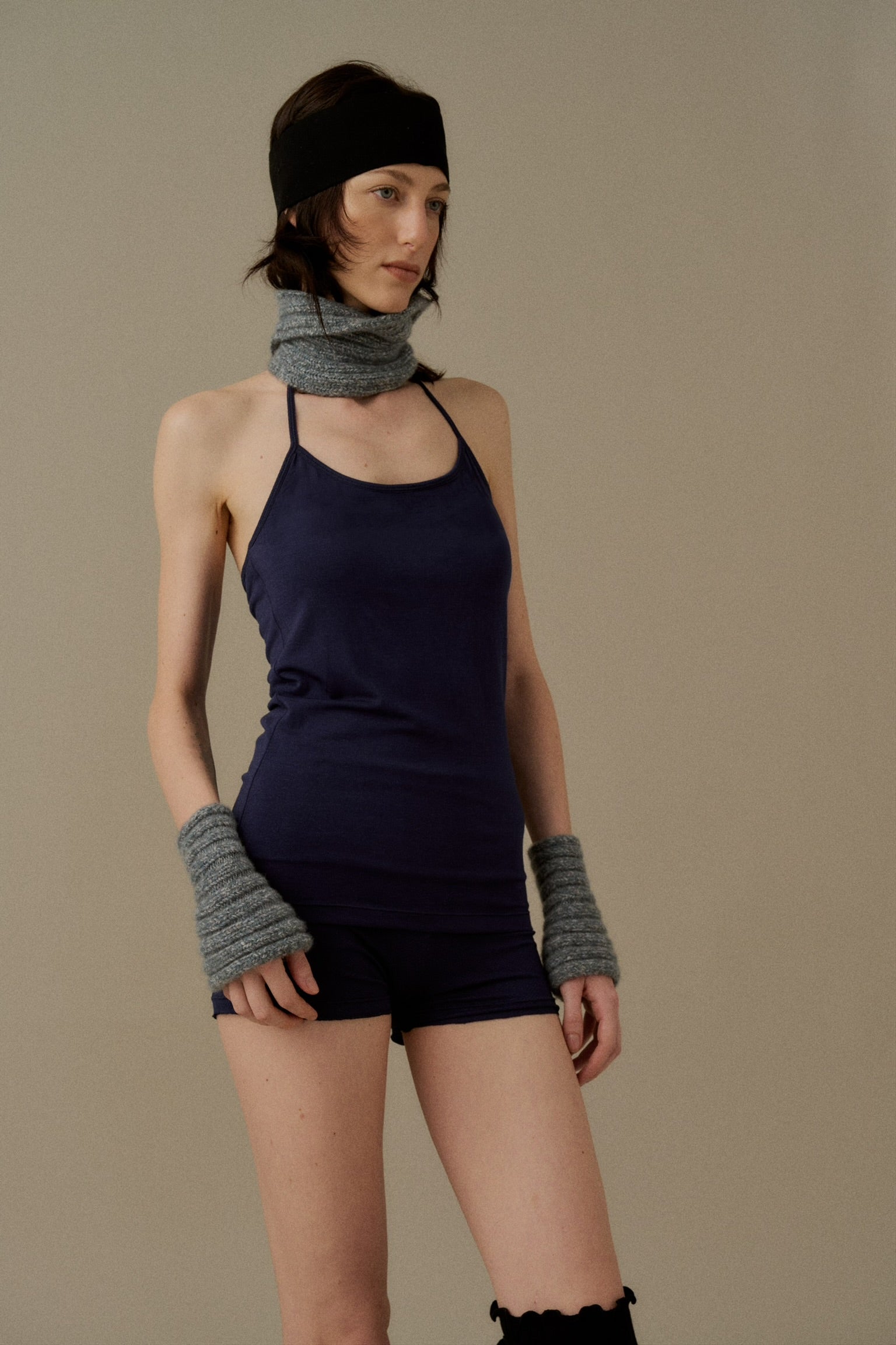 Natural Basic - Halter Neck Top - o cloche code -  - 
