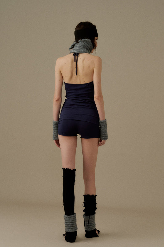 Natural Basic - Halter Neck Top - o cloche code -  - 